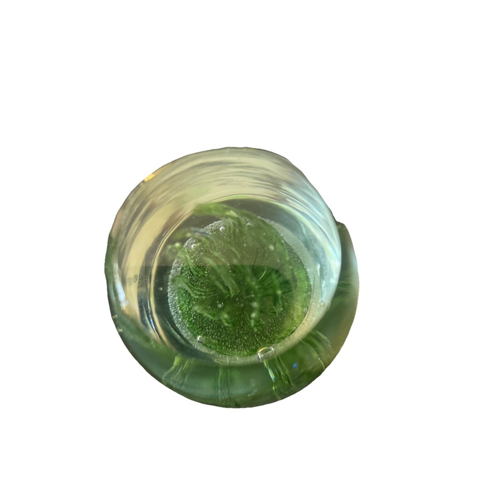 Vintage Art Glass Jellyfish Paperweight Sculpture Glows Under UV Murano? - Picture 4 of 5